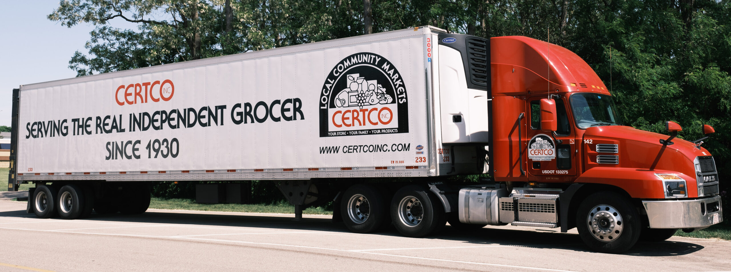 New Certco truck trailer